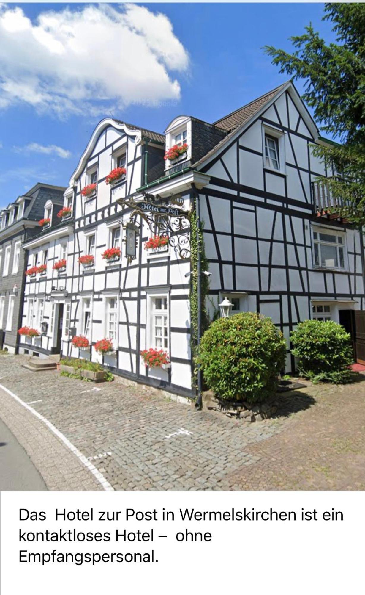 Hotel Zur Post Dabringhausen - Contactless Self Check-In Wermelskirchen Extérieur photo